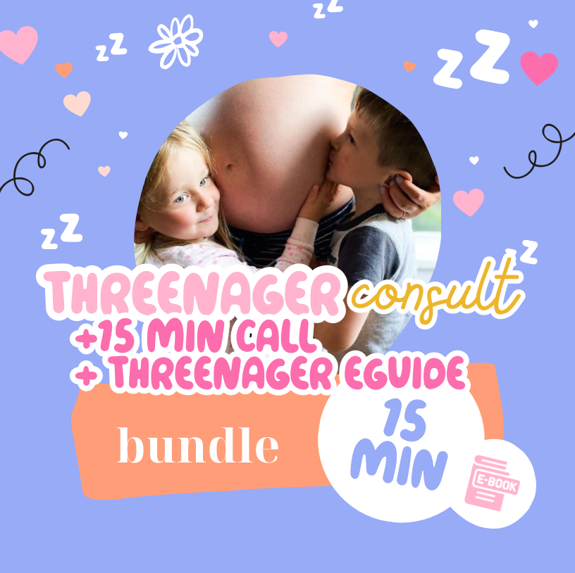 THREENAGER CONSULT - 15 MIN CALL + EGUIDE (2-5 years)