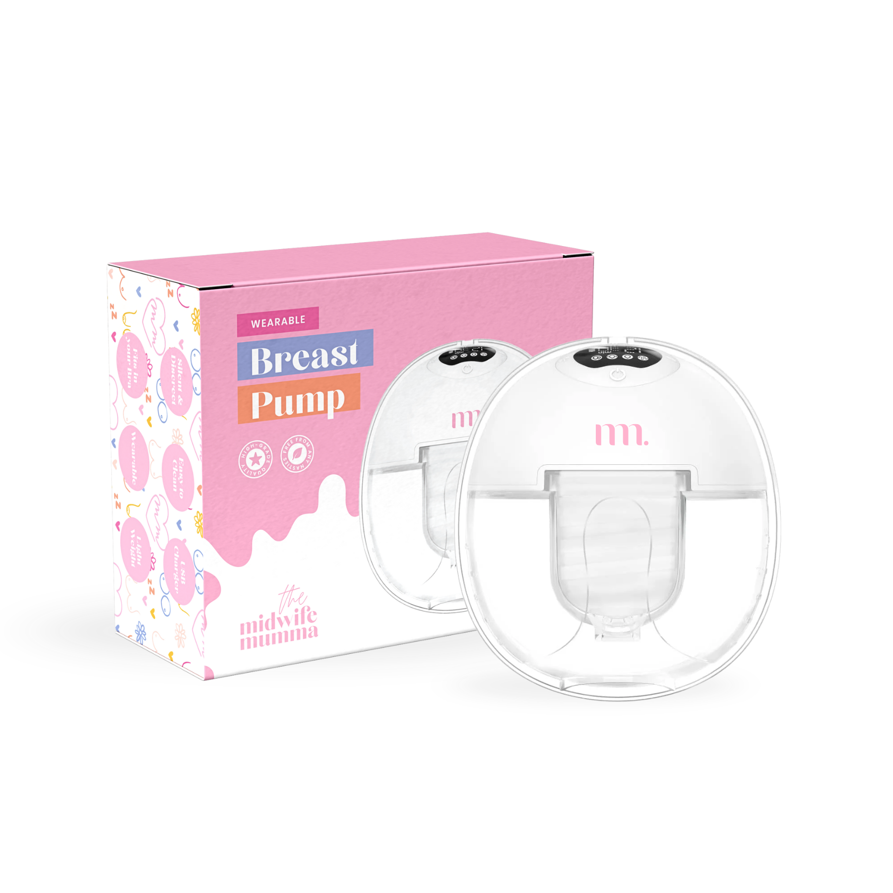 THE MIDWIFE MUMMA BREAST PUMP SINGLE HANDSFREE